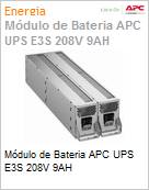 Mdulo de baterias APC UPS E3S 208V 9AH  (Figura somente ilustrativa, no representa o produto real)