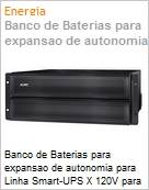 Mdulo de baterias APC Externa para Smart-UPS X 120V Rack/Torre,  (Figura somente ilustrativa, no representa o produto real)