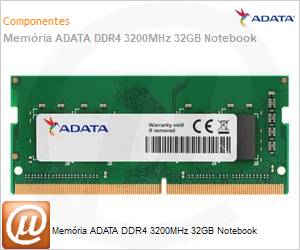 AD4S320032G22SG - Memria ADATA DDR4-3200MHz 32GB Notebook