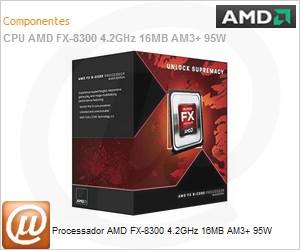 FD8300WMHKBOX - Processador AMD FX-8300 4.2GHz 16MB AM3+ 95W