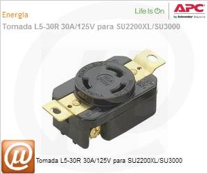 770-0013 - Tomada L5-30R 30A/125V para SU2200XL/SU3000