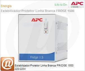 9120201003 - Estabilizador/Protetor Linha Branca FRIDGE 1500 220/220V