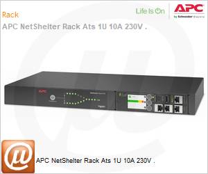 AP4421A - APC NetShelter Rack Ats 1U 10A 230V .
