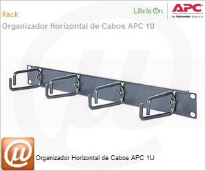 AR8425A - Organizador Horizontal de Cabos APC 1U