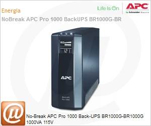 BR1000G-BR - No-Break APC Pro 1000 Back-UPS BR1000G-BR1000G 1000VA 115V