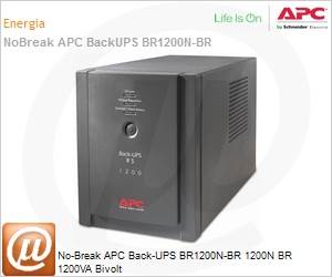 BR1200N-BR - No-Break APC Back-UPS BR1200N-BR 1200N BR 1200VA Bivolt
