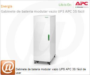 E3SXR6 - Gabinete de bateria modular vazio UPS APC 3S fcil de usar 