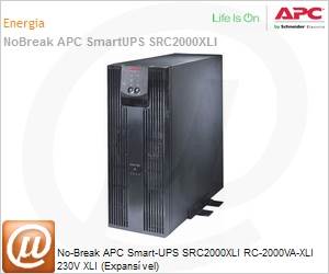 SRC2000XLI - No-Break APC Smart-UPS SRC2000XLI RC-2000VA-XLI 230V XLI (Expansvel)