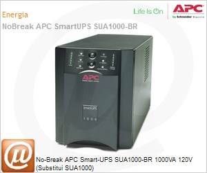 SUA1000-BR - No-Break APC Smart-UPS SUA1000-BR 1000VA 120V (Substitui SUA1000)