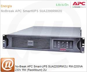 SUA2200RMI2U - No-Break APC Smart-UPS SUA2200RMI2U RM-2200VA 230V RM (RackMount) 2U