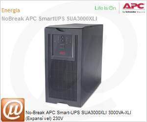 SUA3000XLI - No-Break APC Smart-UPS SUA3000XLI 3000VA-XLI (Expansvel) 230V