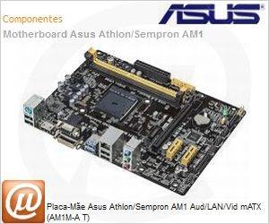 AM1M-A - Placa-Me Asus Athlon/Sempron AM1 Aud/LAN/Vid mATX (AM1M-A T)