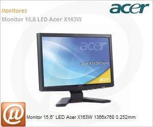 ET.ZX3WP.A02 - Monitor 15,6" LED Acer X163W 1366x768 0.252mm
