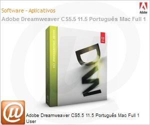 65101253 - Adobe Dreamweaver CS5.5 11.5 Portugus Mac Full 1 User