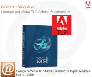 38003264AD01A00 - Licena perptua TLP Adobe Freehand 11 Ingls Windows Full (1 - 2499) 