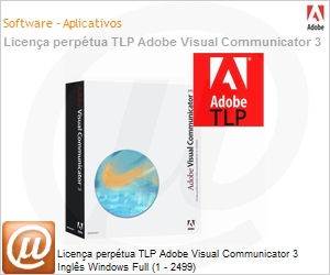 38040103AD01A00 - Licena perptua TLP Adobe Visual Communicator 3 Ingls Windows Full (1 - 2499) 