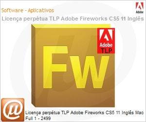 65054499AD01A00 - Licena perptua TLP Adobe Fireworks CS5 11 Ingls Mac Full 1 - 2499 