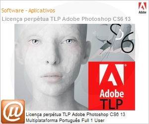 65158361AD01A00 - Licena perptua TLP Adobe Photoshop CS6 13 Multiplataforma Portugus Full 1 User 