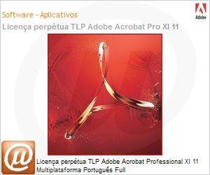 65195459AD01A00 - Licena perptua TLP Adobe Acrobat Professional XI 11 Multiplataforma Portugus Full 