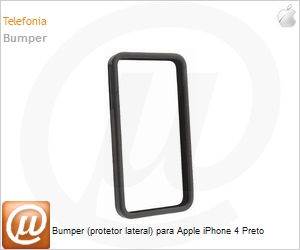 MC839ZM/B - Bumper (protetor lateral) para Apple iPhone 4 Preto