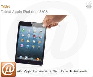 MD529BZ/A - Tablet Apple iPad mini 32GB Wi-Fi Preto Desbloqueado