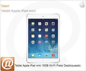 ME279BZ/A - Tablet Apple iPad mini 16GB Wi-Fi Prata Desbloqueado