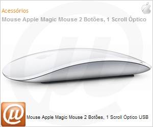 MLA02BE/A - Mouse Apple Magic Mouse 2 Botes, 1 Scroll ptico USB