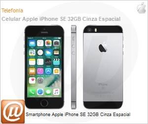 MP822BR/A - Smartphone Apple iPhone SE 32GB Cinza Espacial