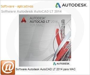 827F10551151001 - Software Autodesk AutoCAD LT 2014 para MAC