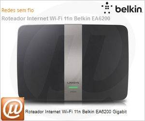 EA6200 - Roteador Internet Wi-Fi 11n Belkin EA6200 Gigabit