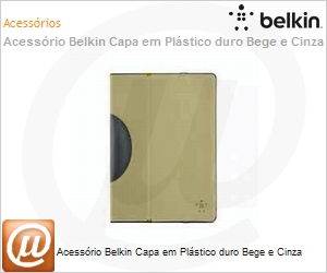 F7N065B1C02 - Acessrio Belkin Capa em Plstico duro Bege e Cinza