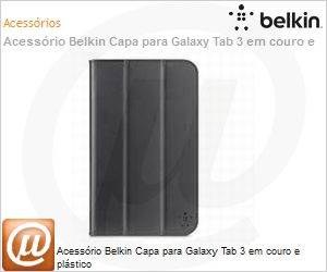 F7P120ttC00 - Acessrio Belkin Capa para Galaxy Tab 3 em couro e plstico