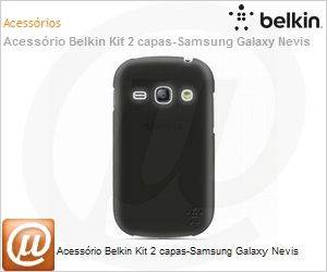 F8M581ttC02-2 - Acessrio Belkin Kit 2 capas-Samsung Galaxy Nevis