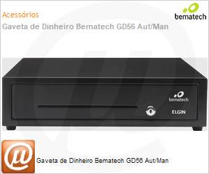 46BGD5600211 - Gaveta de Dinheiro Elgin Bematech GD56 Aut/Man