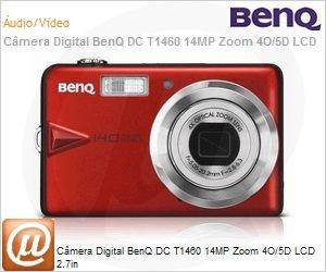 DC-T1460 - Cmera Digital BenQ DC T1460 14MP Zoom 4O/5D LCD 2.7in