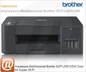 DCP-L3551CDW - Impressora Laser Colorida Multifuncional Brother DCP-L3551CDW A4 Duplex Wi-Fi