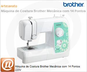 JS2135BRV - Mquina de Costura Brother Mecnica com 14 Pontos 220V 