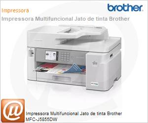 MFC-J5855DW - Impressora Multifuncional Jato de tinta Brother MFC-J5855DW A3 (Impresso: 32ppm; Cpia/Digitalizao: 16ppm; Fax) Rede Wi-Fi USB Duplex 