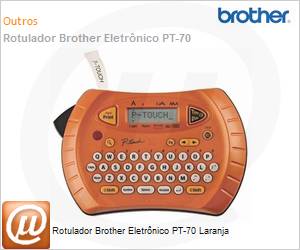PT-70 - Rotulador Brother Eletrnico PT-70 Laranja