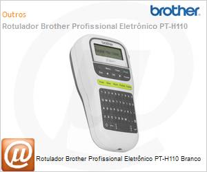 PT-H110 - Rotulador Brother Profissional Eletrnico PT-H110 Branco
