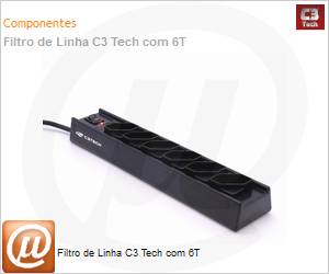 FL-61BK - Filtro de Linha C3 Tech com 6T