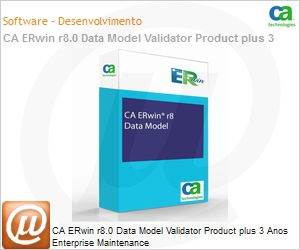 ER8DMVNPDT000G6 - CA ERwin r8.0 Data Model Validator Product plus 3 Anos Enterprise Maintenance 