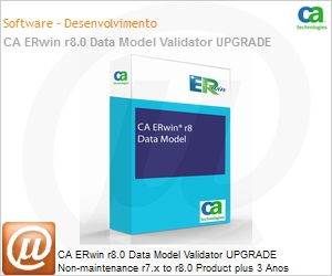 ER8DMVUPGRNM0C6 - CA ERwin r8.0 Data Model Validator UPGRADE Non-maintenance r7.x to r8.0 Product plus 3 Anos Enterprise Maintenance 