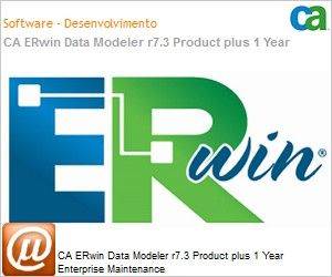 ERWIN49900073M4 - CA ERwin Data Modeler r7.3 Product plus 1 Ano Enterprise Maintenance 
