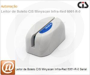 1011C06061R0000 - Leitor de Boleto CIS Minyscan Infra-Red 6061-R-0 Serial