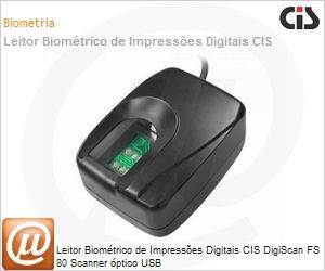 1023C0FS8000000 - Leitor Biomtrico de Impresses Digitais CIS DigiScan FS 80 Scanner ptico USB