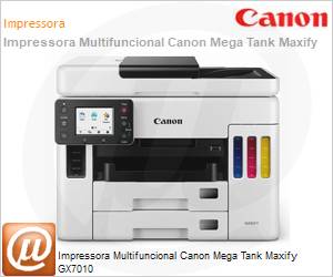 4471C005AA - Impressora Multifuncional Tanque de tinta Canon Mega Tank Maxify GX7010