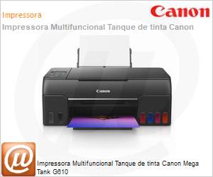 4620C005AA - Impressora Multifuncional Tanque de tinta Canon Mega Tank G610