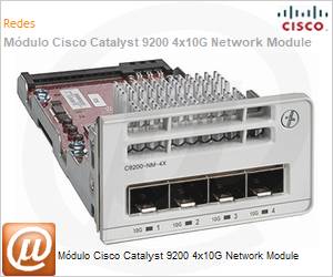 C9200-NM-4X=-BR - Mdulo Cisco Catalyst 9200 4x10G Network Module
