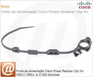 PWR-CLP= - Fonte de alimentao Cisco Power Retainer Clip for 3560-C 2960-L & C1000 Switches